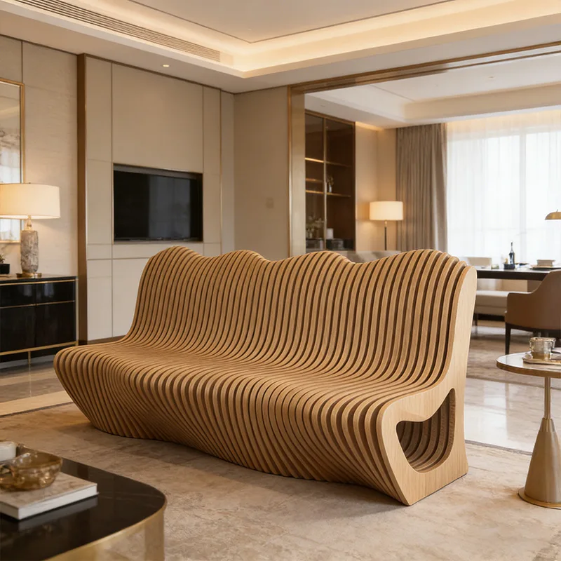CHINOR Pioneers Parametric Furniture Collection, Fusing Digital Algorithm Design & Fiberglass Composita Craft