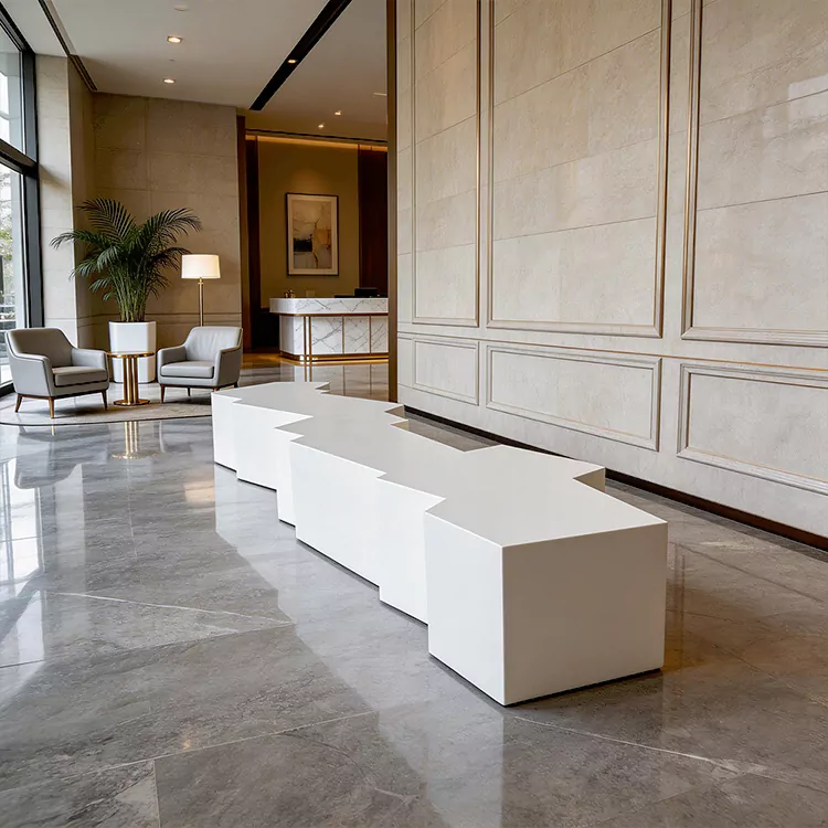 Omnes Tempestas FRP Banco Indoor Outdoor Commercial Seating
