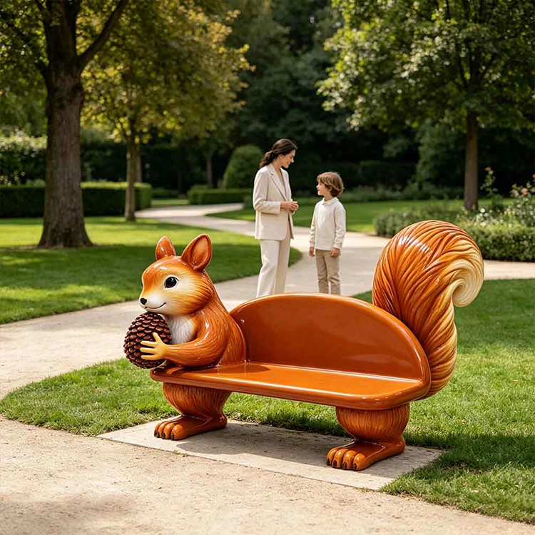 Custom FRP Sciurus Bench