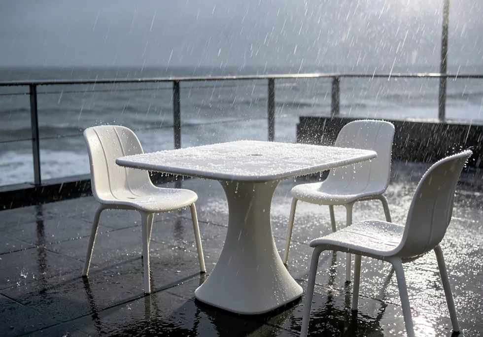 Tulip FRP Outdoor Dining Set